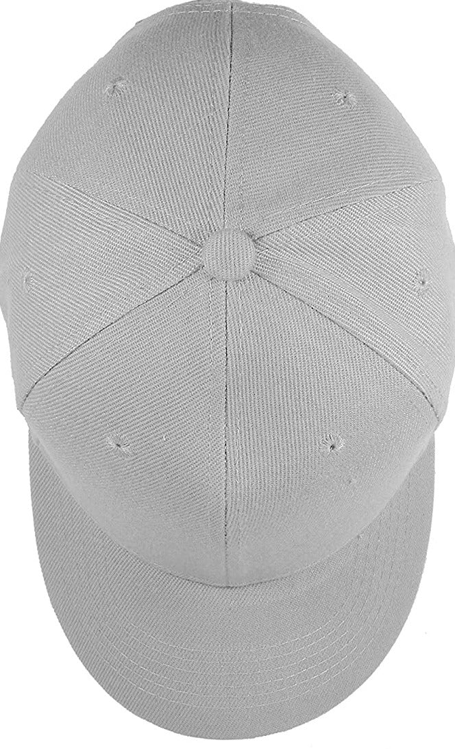 TZ Promise Unisex Plain Solid Color Adjustable Baseball Caps Hats